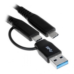 Провод  USB Type-C To USB Type-C, чёрный, 1 м